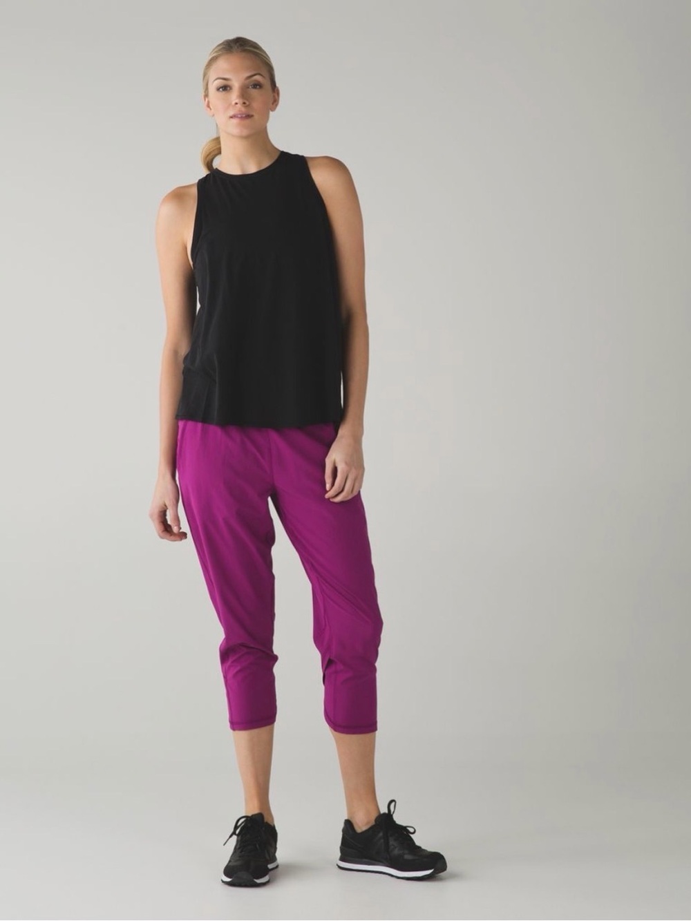 Lululemon Tranquil Crop Joggers Regal Plum Size 4